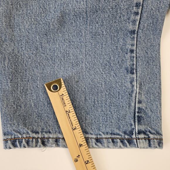 Vintage Levi's 505 Jeans Men 42(40)x32 Light Wash Regular Fit Straight Y2K Denim - Picture 9 of 15